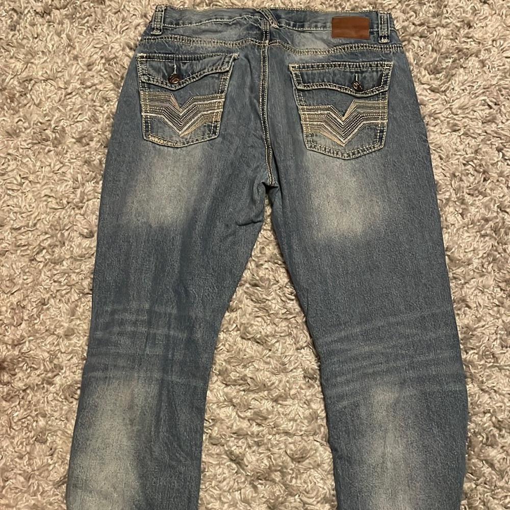 Axe & Crown Men’s Denim Jeans Boot Cut Size 33,32 Gem